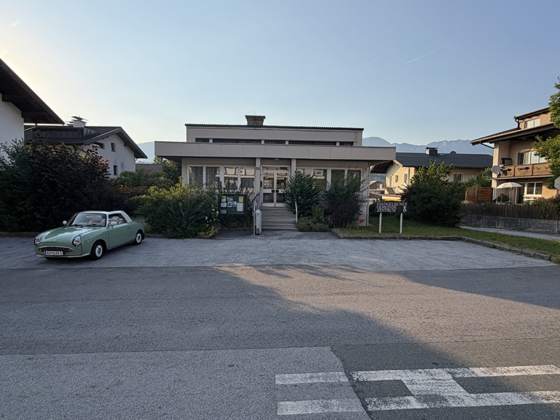 Das Evangelische Gemeindezentrum Wörgl, die neue Spielstätte der Gaststubenbühne
